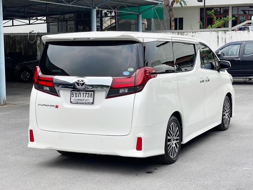 Toyota Alphard 2.5 SC Package ปี 2015 เลขไมล์ 85,xxx km.
