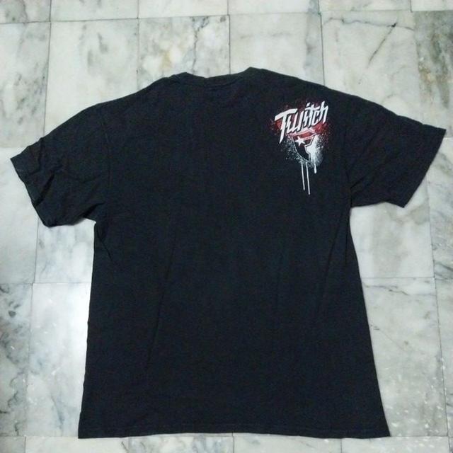 เสื้อยืดแขนสั้น แนวคอลแลบสตรีทวงร๊อค Blink 182 & Famous Stars & Straps Thunder Twitch Motocross แท้ มือสอง สภาพดี ของพร้อมส่งครับ รูปที่ 5