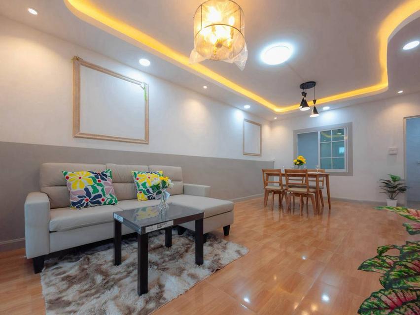 หมู่บ้านพฤกษา 30 ถนนบ้านกล้วยไทรน้อย ทาวน์เฮาส์ 2 ชั้น ตกแต่งใหม่พร้อมอยู่ มีระเบียงด้านหน้า 6