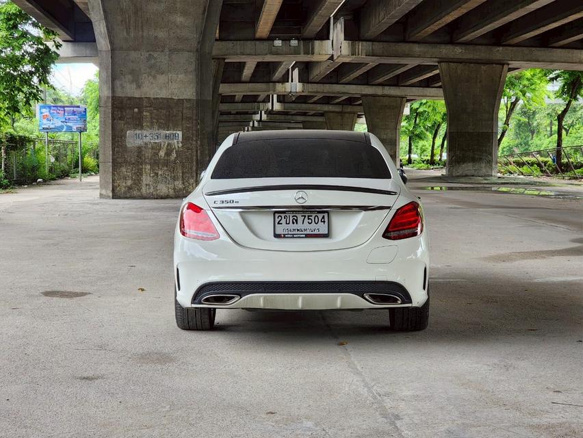 ขายรถ Benz C350e Hybrid W205 ปี 2017 สีขาว เกียร์ออโต้