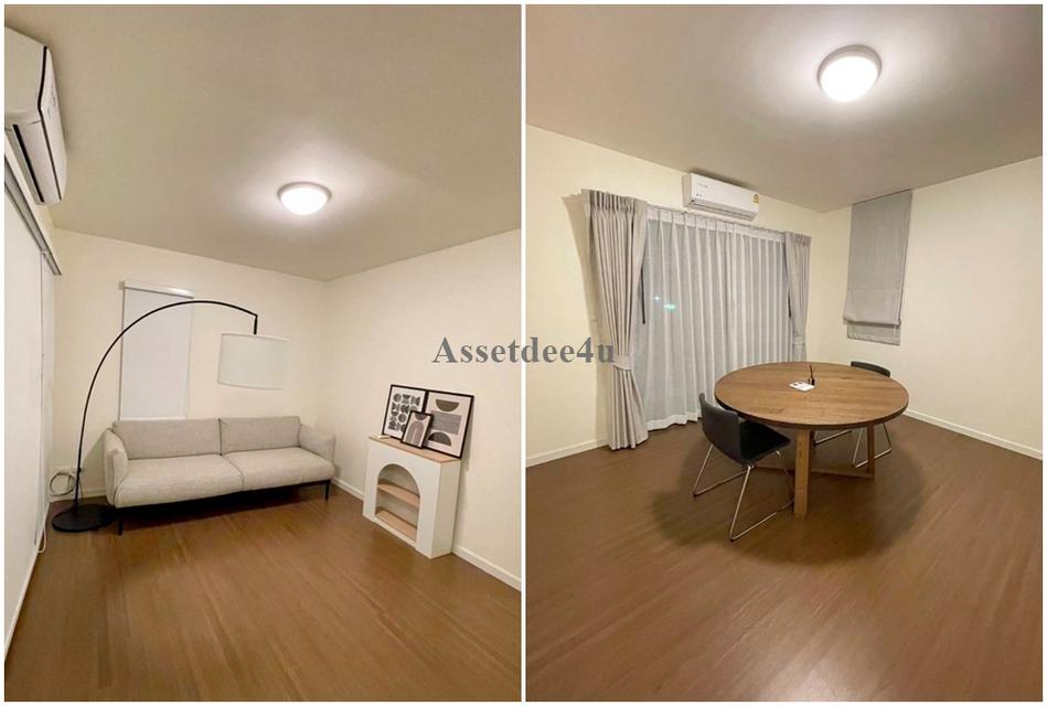AT582 ให้เช่าทาวน์โฮม 3 ชั้น ทาวน์ อเวนิว เมิร์จ รัตนาธิเบศร์ ใกล้รถไฟฟ้าMRTสามแยกบางใหญ่ ใกล้เซ็นทรัล เวสต์เกต  3