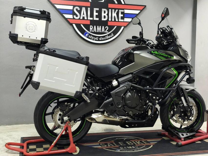 Kawasaki Versys650 ปี 2025 abs จอสีโฉมปัจจุบัน สภาพเหมือนออกศูนย์ แต่งเต็ม รูปที่ 19