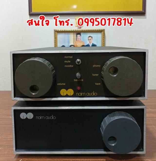 ขายปรี เพาเวอร์ Naim NAC 42 + NAP 90 (รุ่นกล่องไม้ขีด)