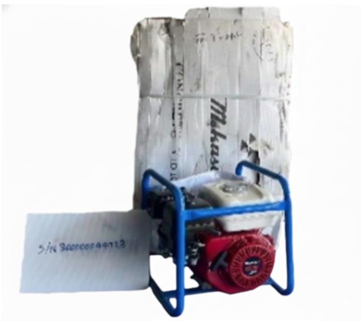 RE-W-011 เครื่องจี้คอนกรีตแบบเครื่องยนต์