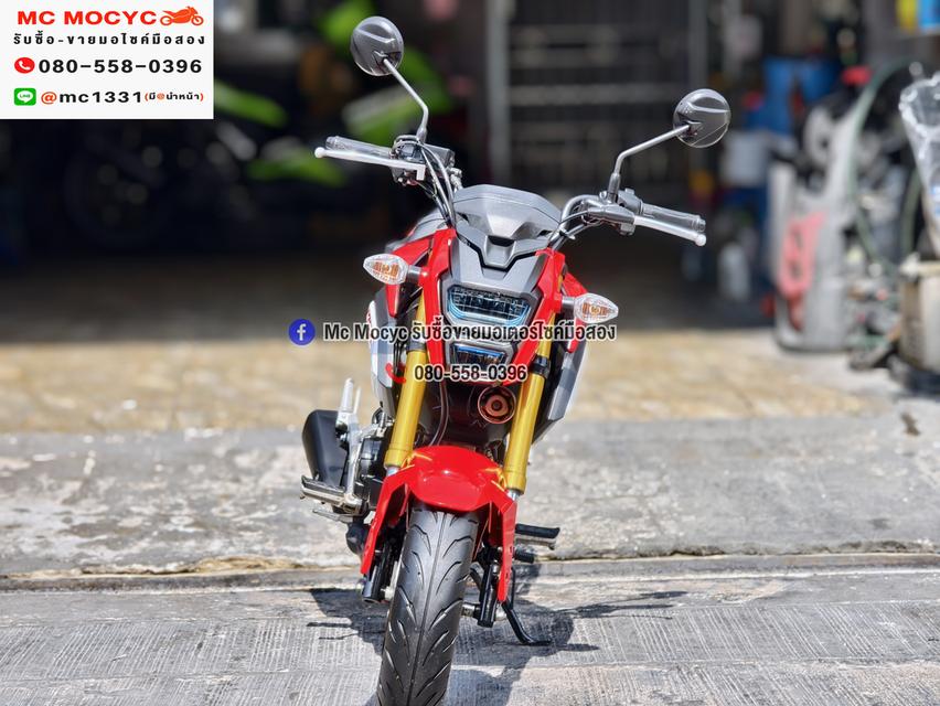 Msx sf 2019 รถบ้านแท้ เครื่องท่อเดิมชุดสีสวย No1428
