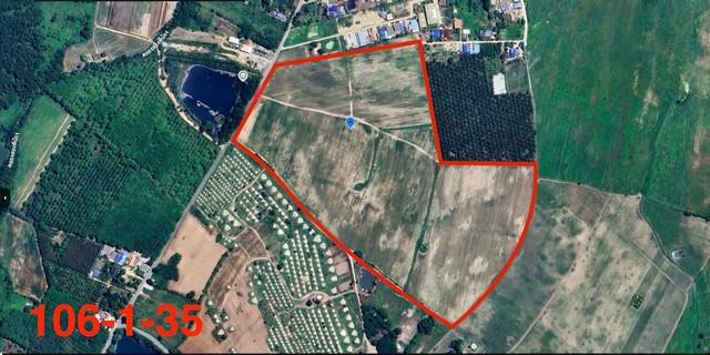 ขายที่ดินบ้านบึงชลบุรี ด่วน! ขายที่ดินชลบุรี 106-1-35 ไร่ หนองชาก-บ้านบึง ใกล้ถนน 331 พื้นที่สีเหลือง 1