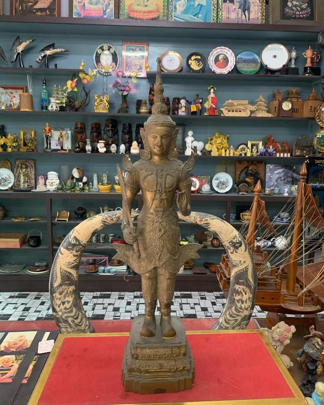 พระสยามเทวา ทองเหลืองขนาดใหญ่ 2
