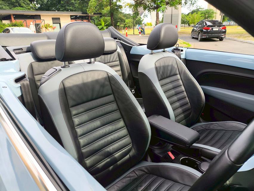 รถเข้าใหม่! VOLKSWAGEN BEETLE 1.4 TSI CABRIOLET ปี 2013 (แท้) สีฟ้า Denim Blue 12