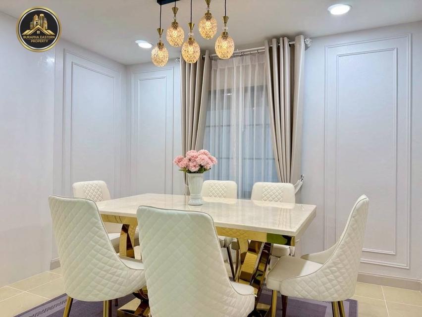 บ้านสวยหรู #หมู่บ้านโฮมทาวน์ศรีราชา หลังเดียวในโครงการ พิกัด📍ศรีราชา  หนองยายบู่ 🏡บ้านแฝดสไตล์เดี่ยว เนื้อที่40.5 ตารางวา 7