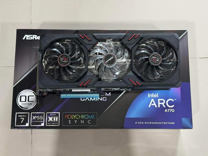 Intel ARC A770 Asrock OC 