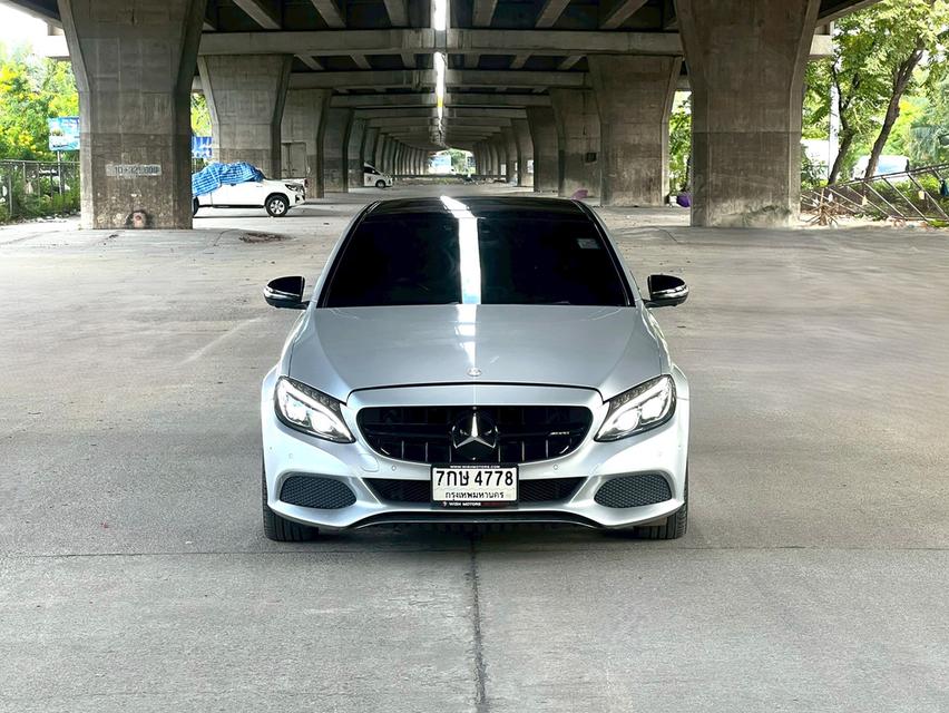 ขายรถ Benz C350e AMG W205 ปี 2017 สีเทา เกียร์ออโต้