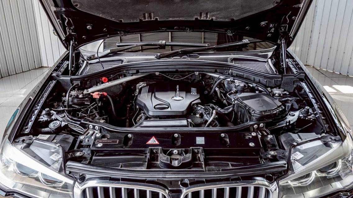 BMW X3 2.0d HIGHLINE ปี 2015 สีดำ โฉม F25 ปี10-18 รูปที่ 14