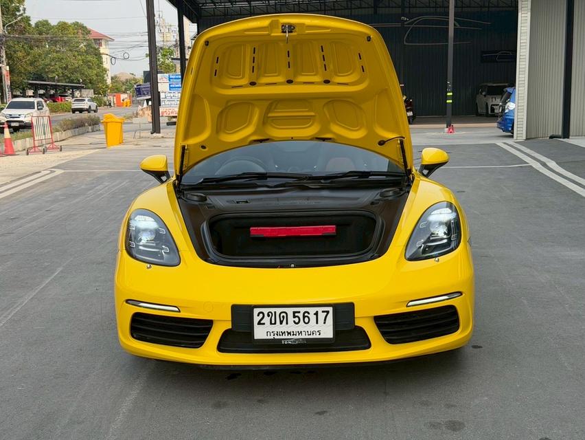 รหัสรถ KPV5617 2020 PORSCHE 718 BOXSTER 2.0 Turbo สึเหลือง รูปที่ 6