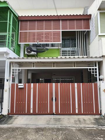 Townhome ทาวน์โฮม หมู่บ้านจามจุรีพาร์ค รามอินทรา ถนนสุขาภิบาล 5 ท่าแร้ง บางเขน 20 ตรว. 3BEDROOM2BATHROOM 2450000 BAHT ใก 1