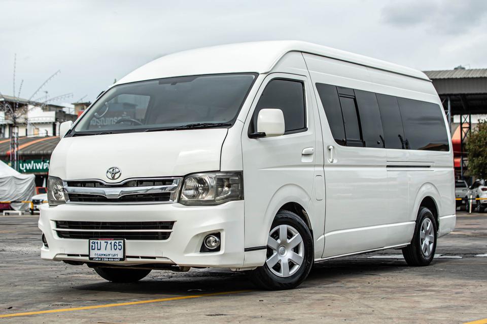 รูป ปี 2012 Toyota Hiace Commuter 2.7 VVY-I Van M/T สีขาว 1