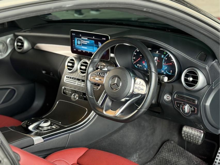 รหัสรถ WRT5308 2022 BENZ C200 COUPE AMG DYNAMICโฉม W205 6