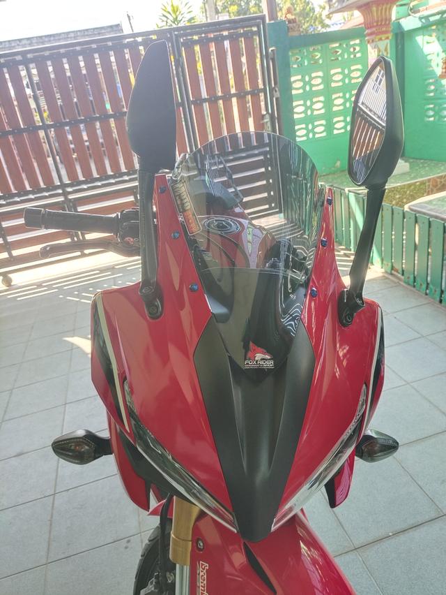 ขายhonda CBR 500r ปี 2017 เลขไมค์ 32000  พ.ร.บ หมดปี70 ภาษีหมดปี 69  กุญแจมี 2 ดอก รูปที่ 5