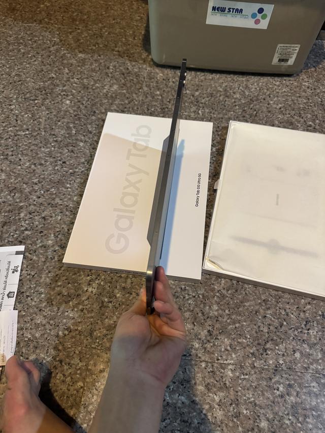 ขายๆๆๆถูกSamsungTabS10Ultra5Gสีใหม่MoonStone Gray 512กิ๊กRam12 LTE ใส่ซิมได้ ยกกล่องอีมี่ตรงอุปกรยังไม่แกะใช้เลยคับใหม่มากกสูนTrueสภาพสวยการใช้งานดีเย รูปที่ 6