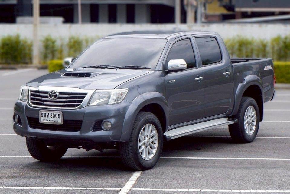 รหัสรถ QT3006 Toyota Vigo 2.5 E Prerunner Double Cab เกียร์ Auto VN Turbo สีเทา ปี2013 5