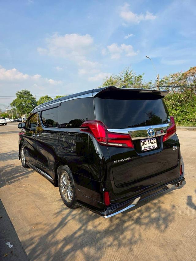 Toyota ALPHARD SRC E-Four สีดำ ปี 2019 ไมล์ 90,000 กม. รูปที่ 5