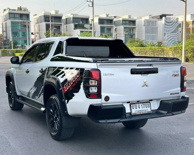 รหัส QT1703 Mitsubishi Triton Double Cab 2.4 Athetes เกียร์ A/T 4WD สีขาว White Diamond ปี2021 8