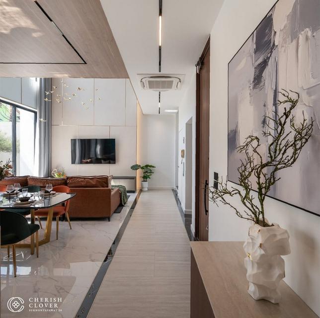 Cherish Clover Sukhontasawat 20 บ้านพูลวิลล่าสุดหรู พร้อมลิฟท์ส่วนตัว 5 ห้องนอน 6 ห้องน้ำ Double-Volume Living จอดรถได้ 3 คัน 6