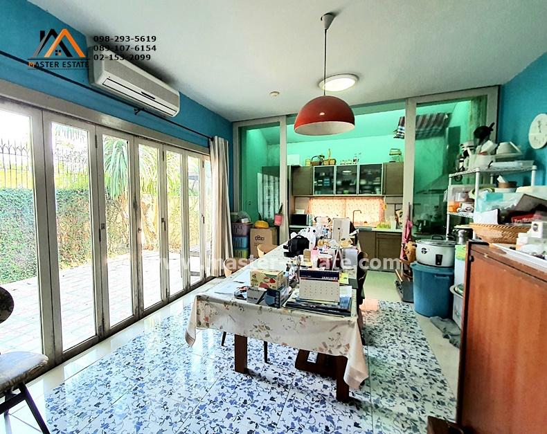 นาราสิริ-วัชรพล หลังใหญ่ 121 ตร.ว. คุณภาพแสนสิริ ร่มรื่น Facility ครบครัน 7
