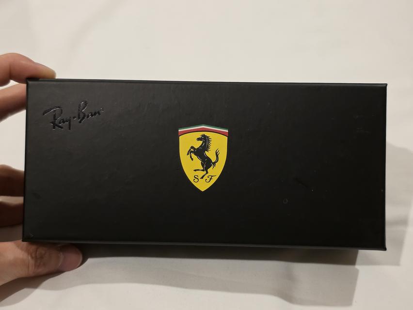 แว่นตา Rayban x Ferrari เลแบน เฟอร์รารี่ สวยเดิมๆสภาพใหม่ๆ อย่างดีพร้อมกล่องขาย ตามสภาพ ครับ รูปที่ 7