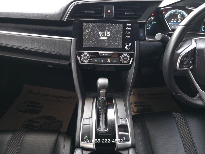 ปี 2019  #HONDA  #CIVIC #FC 1.8 EL i-VTEC  A/T (9กก 8206 กทม.) *เลขไมล์  54,xxx km.สีน้ำเงิน รูปที่ 17