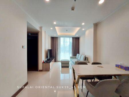ให้เช่า คอนโด fully furnished 1 bedroom unblocked viewSupalai Oriental สุขุมวิท 39 47 ตรม. close to EmQuartier 1
