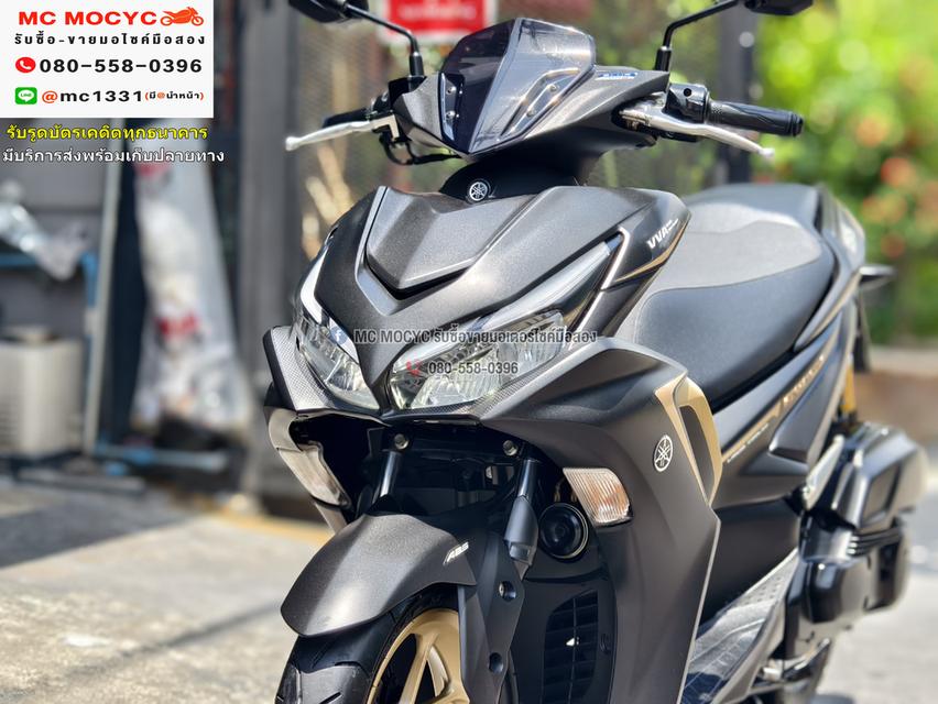 Aerox 2021 รุ่นTop Abs เลขไมล์ 8000โล รถบ้านแท้มือเดียว เครื่องท่อเดิม เล่มเขียวชุดโอนครบ  No1007    12