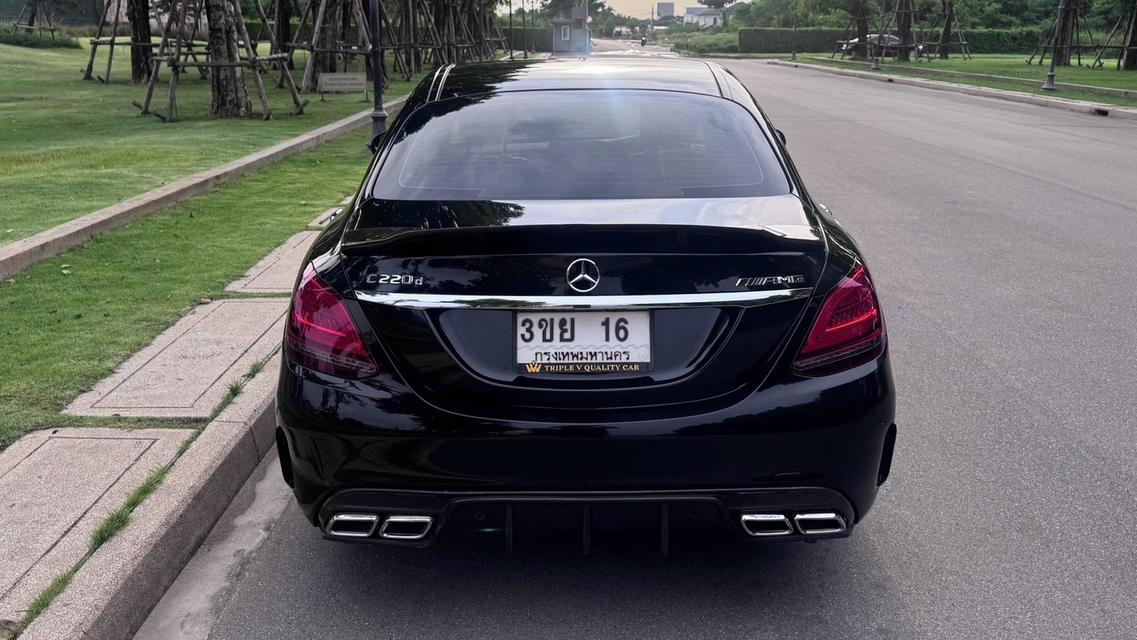 (แจ้งรหัสรถ TPV16) 🎊 Mercedes-Benz C220d AMG Dynamic ปี 2020 🎊 รูปย่อยที่ 2