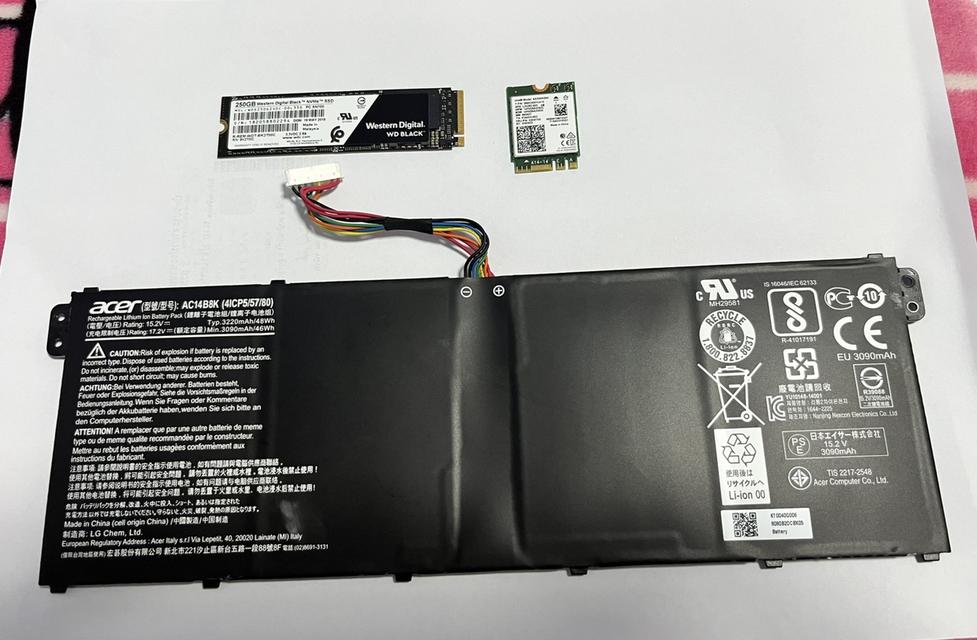 แบตเตอร์รี่ acer AC14B8K 
