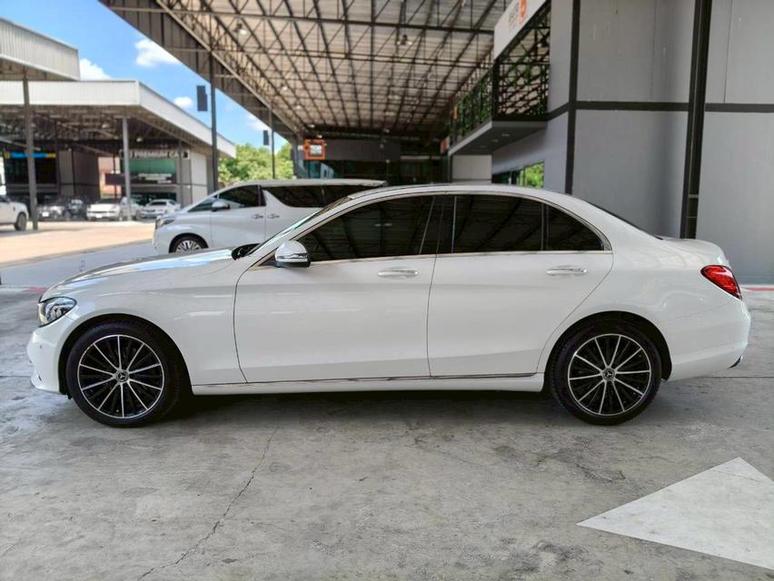 รหัสรถ KPC7997 Benz C220d Exclusive 2019 (ดีเซล) สีขาว หายาก สภาพเยี่ยมแบบนี้ด้วย 2