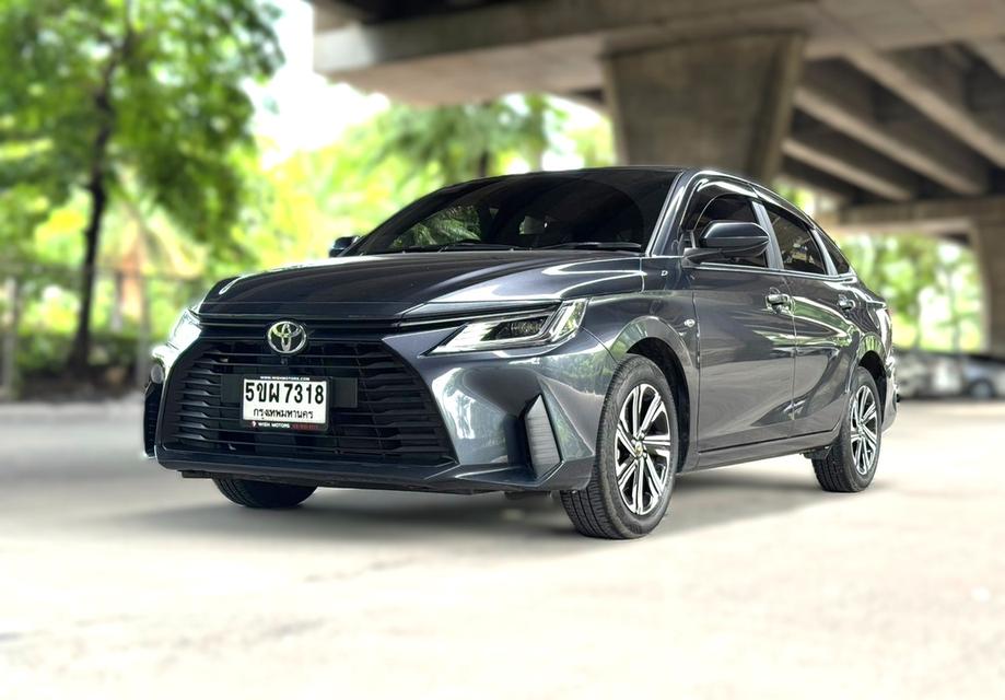 2024 Toyota Yaris Ativ 1.2 SMRAT รถสวยจัดมือเดียว ไมล์น้อย