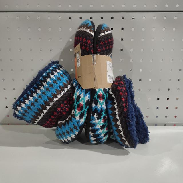🔥รองเท้าใส่ในบ้าน แบบไหมพรม กันหนาว ยี่ห้อ Gunze Uchi-Colle Comfortable Toom Wear Extra Down Knitted Room Shoes - Warm Indoor Slippers Size 23-25 cm รูปย่อยที่ 4