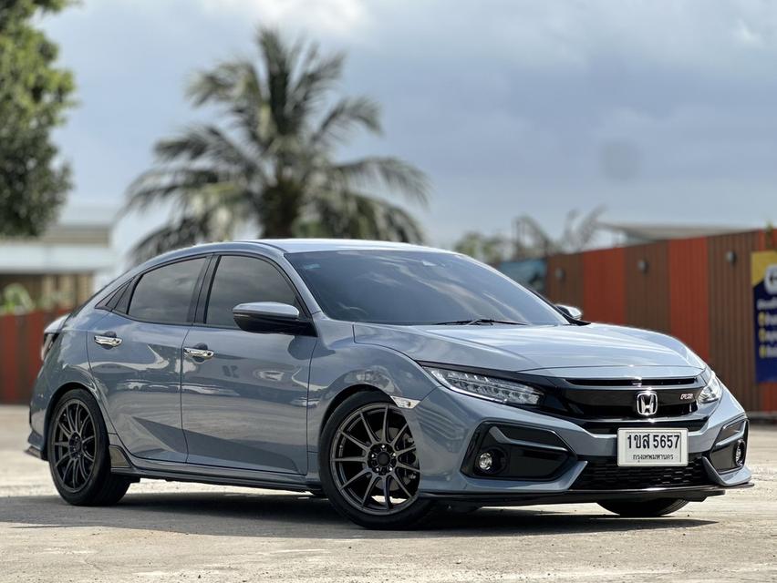 รหัสรถ PAT5657 HONDA CIVIC FK 1.5TURBO RS ปี 2021 สีเทาโซนิค