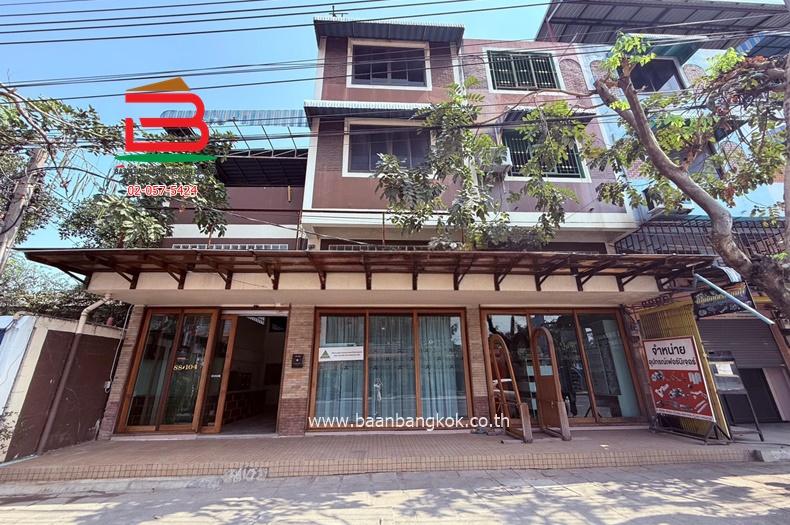 อาคารพาณิชย์ ถนนเฉลิมพงษ์ (ใกล้ตลาดวงศกร) เนื้อที่ 50 ตรว. แขวงสายไหม เขตสายไหม 1