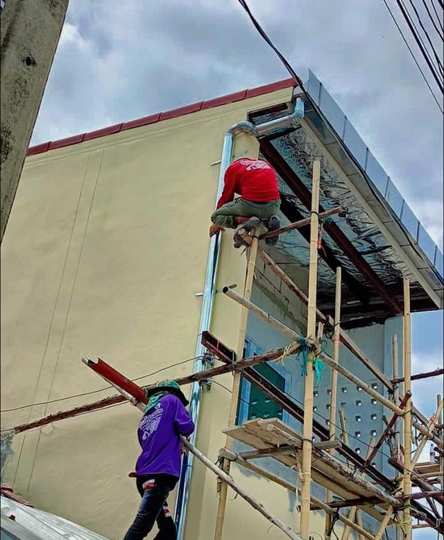 ช่างรางน้ำฝนสุรินทร์ รางน้ำฝนสังกะสี 5