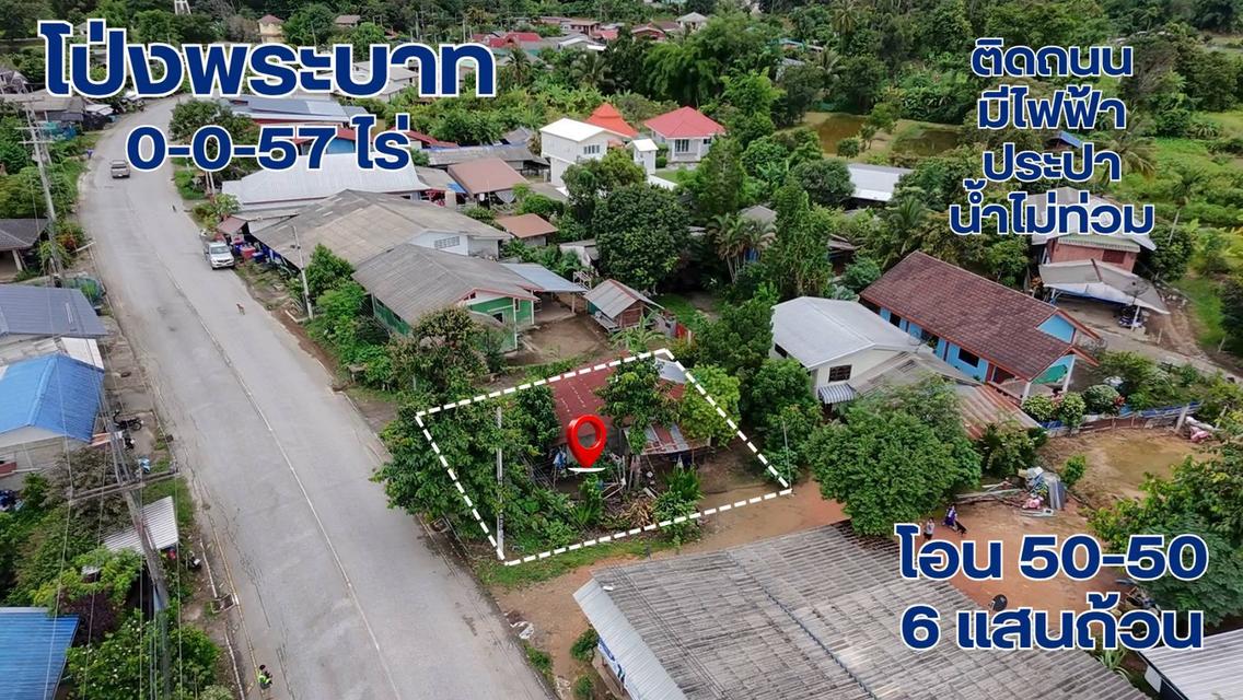 ที่ดินติดถนน ใจกลางหมู่บ้าน เชียงราย 1