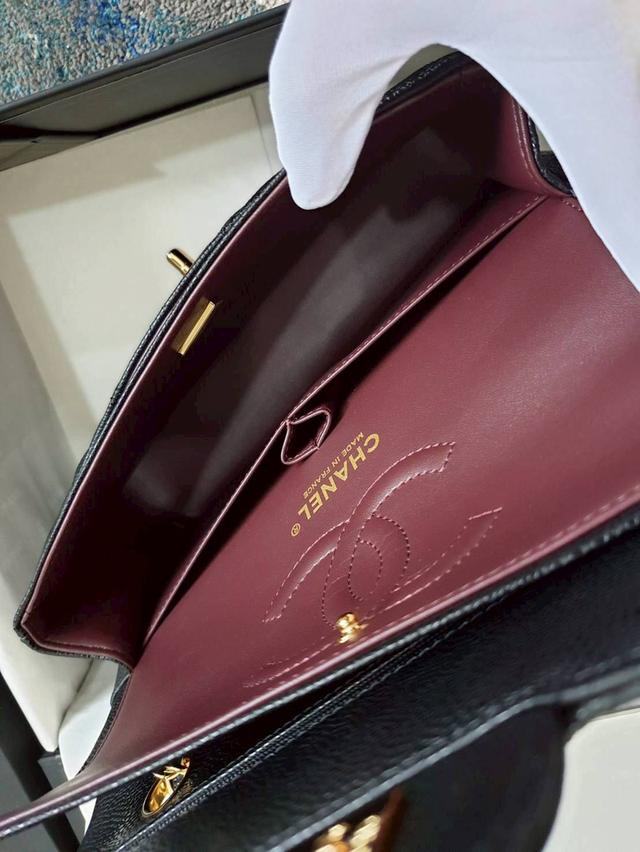 เทียบแท้สุด🔥หนังอิตาลี New Chanel classic 9" Caviar Microchip fullset ✅ 16,500฿🔥