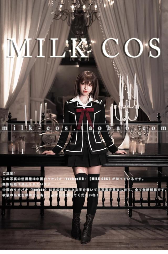 ชุดนักเรียนหญิง Vampire Nights ( Milkcos)  ขนาด S / M / L / XL / 2XL 2