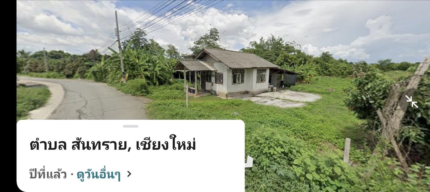 ขายถูกในราคารับจำนองหรือราคารับขายฝากที่ติดถนนน้ำไฟผ่านเหมาะปลูกบ้านเล็กน่ารักอยู่ง 1