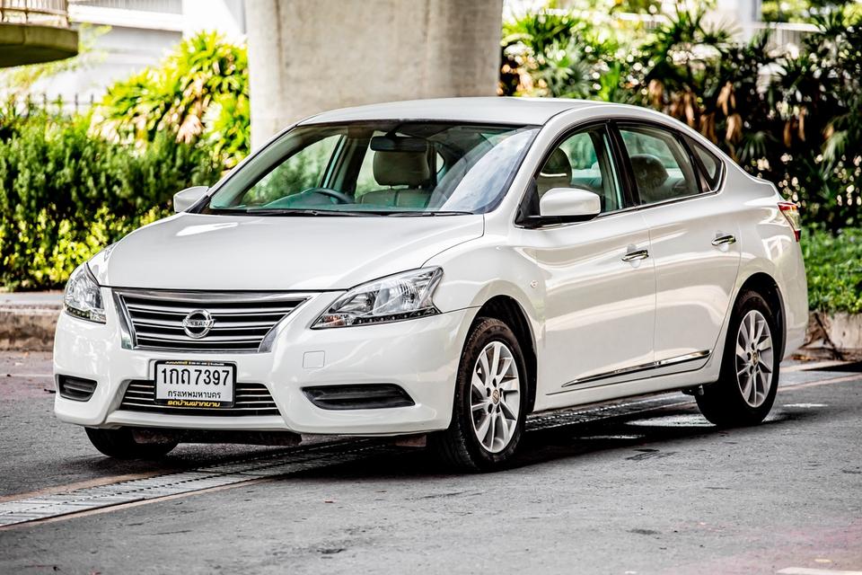 Nissan Sylphy 1.6 S ปี 2013 เกียร์ออโต้ สีขาว 3