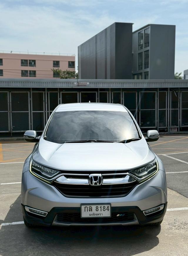 HONDA CRV 1.6E 2017 สีเทา 7 ที่นั่ง