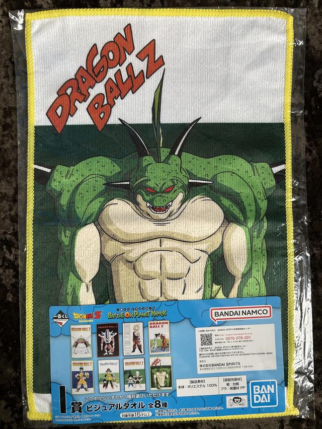 [หายาก! ครบเซต 8 ลาย] ผ้าเช็ดหน้า Dragon Ball Ichiban Kuji: Battle on Planet Namek (รางวัล I) - มือ 1 ในซีล รูปที่ 10