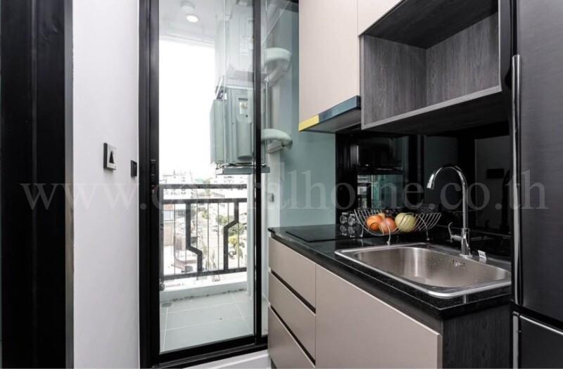 ให้เช่า คอนโด กรู๊ฟ รัชดา-พระราม 9 ห้องมุม วิวโล่ง เฟอร์ครบ พร้อมเข้าอยู่ 4