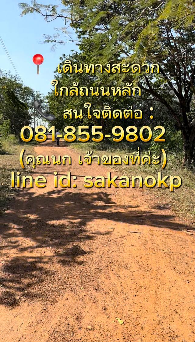 ให้เช่า ที่ดิน 1 ไร่ ต.รางสาลี่ อ.ท่าม่วง จ.กาญจนบุรี แปลงหัวมุม 7