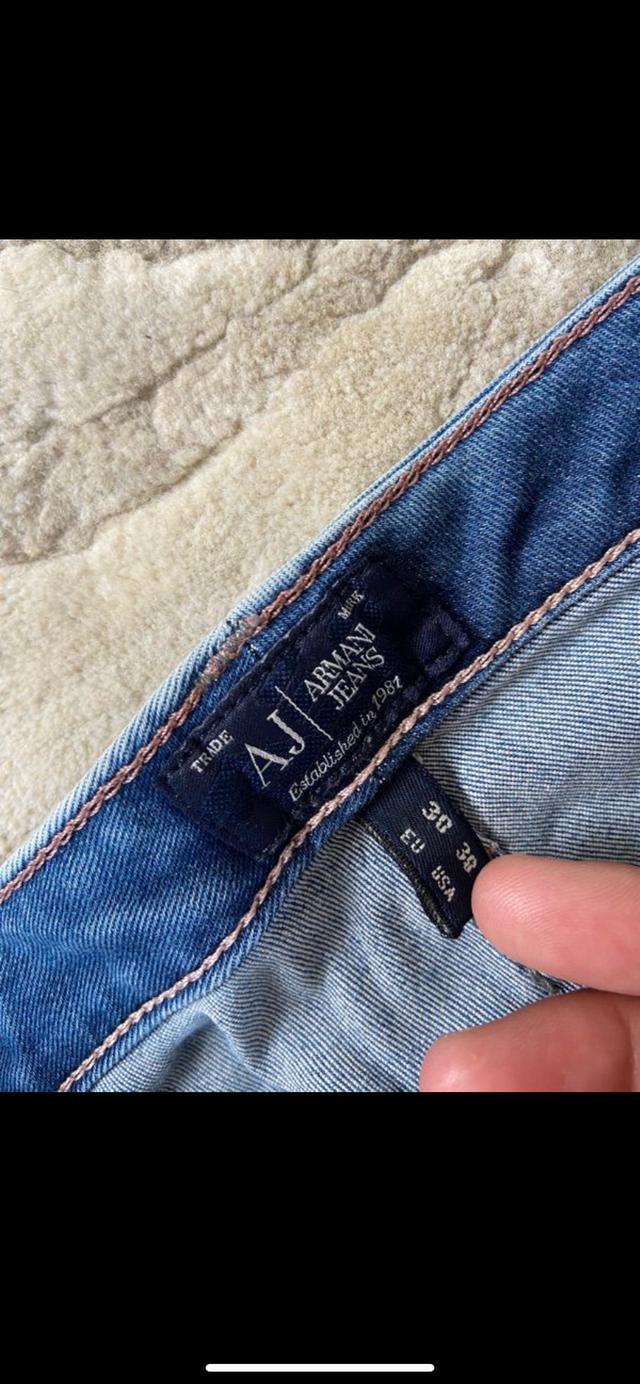 armani กางเกงยีนส์ 4