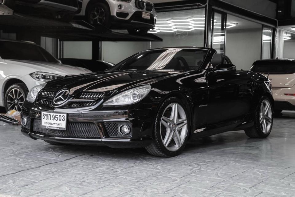 รหัสรถ 67GG9503 #BENZ #SLK200 KOMPRESSOR ROADSTER โฉม R171 ปี 2009